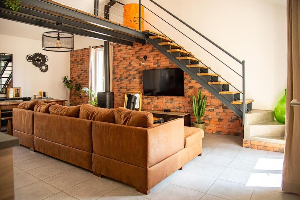Loft 90 m2 cosy au calme avec terrasse et parking Villa Avignon Eksteriør bilde