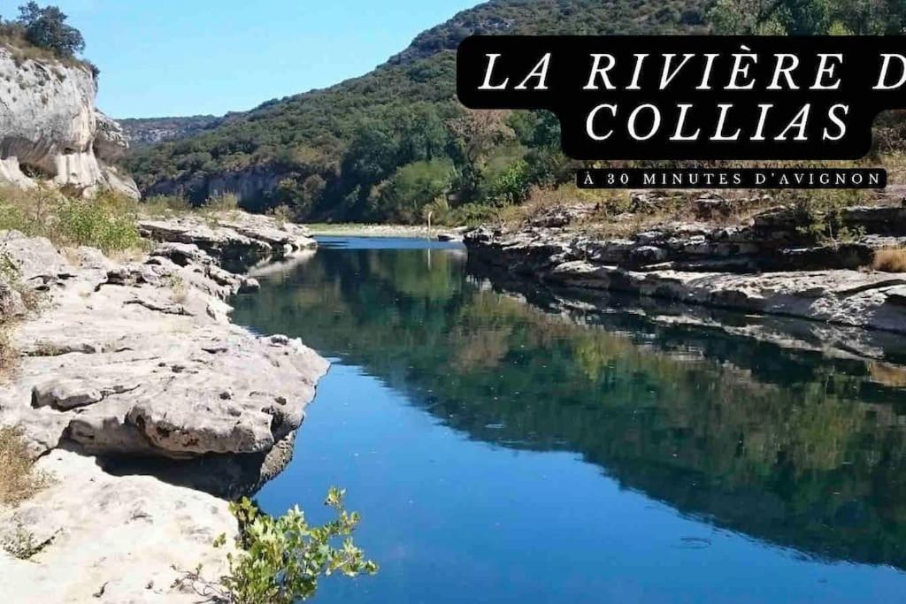 Loft 90 m2 cosy au calme avec terrasse et parking Villa Avignon Eksteriør bilde