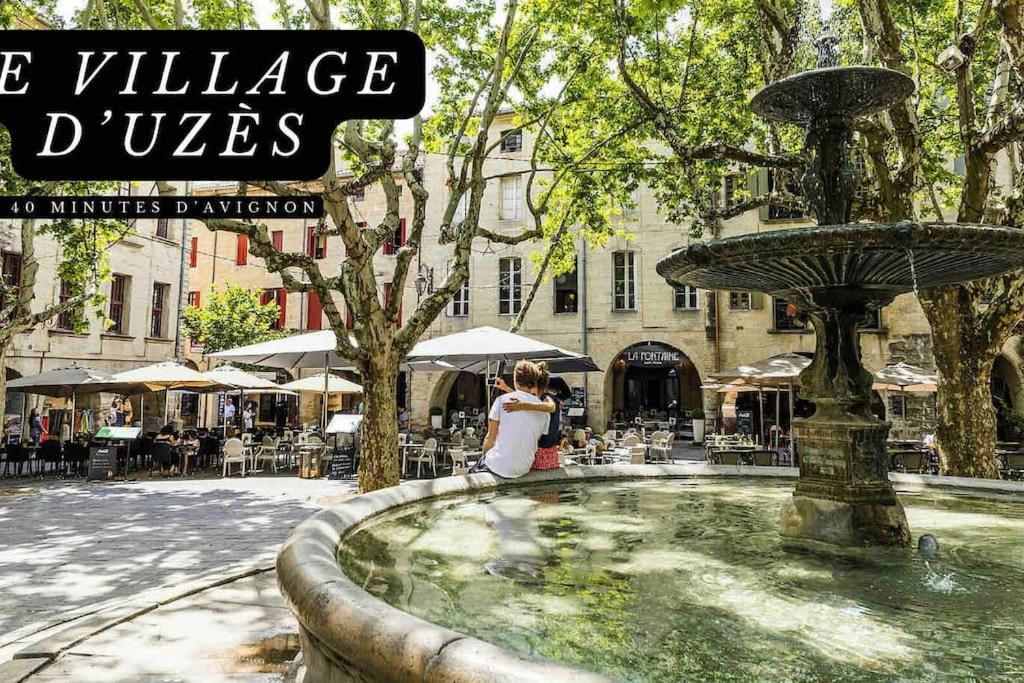 Loft 90 m2 cosy au calme avec terrasse et parking Villa Avignon Eksteriør bilde