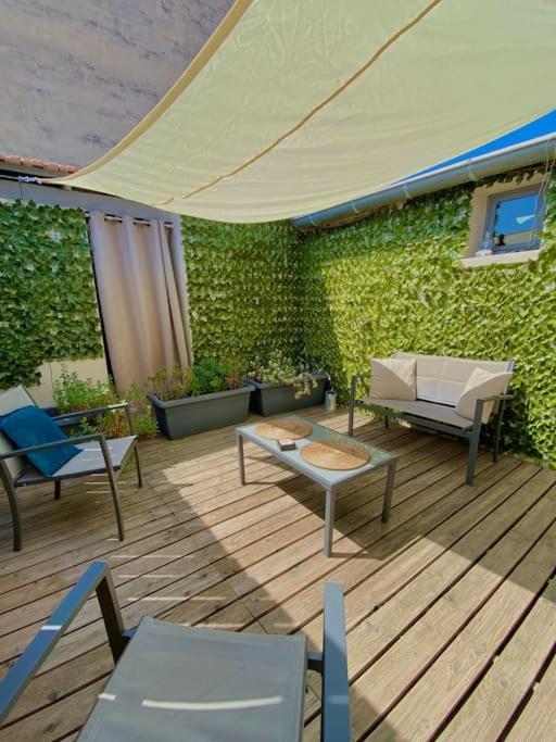 Loft 90 m2 cosy au calme avec terrasse et parking Villa Avignon Eksteriør bilde
